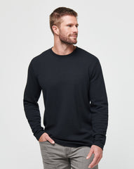 TravisMathew | Cloud Waffle Crew - Black
