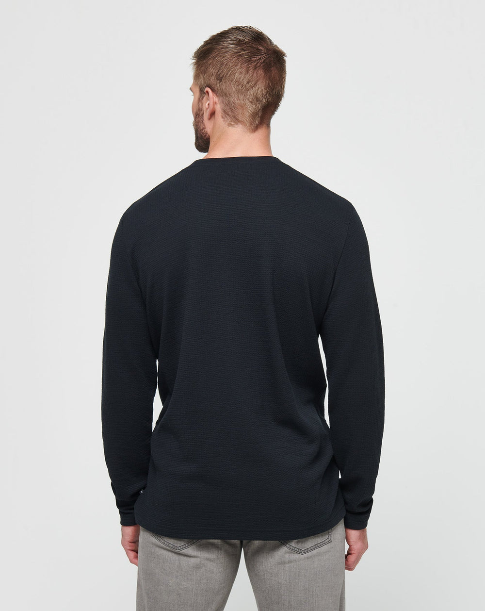 TravisMathew | Cloud Waffle Crew - Black