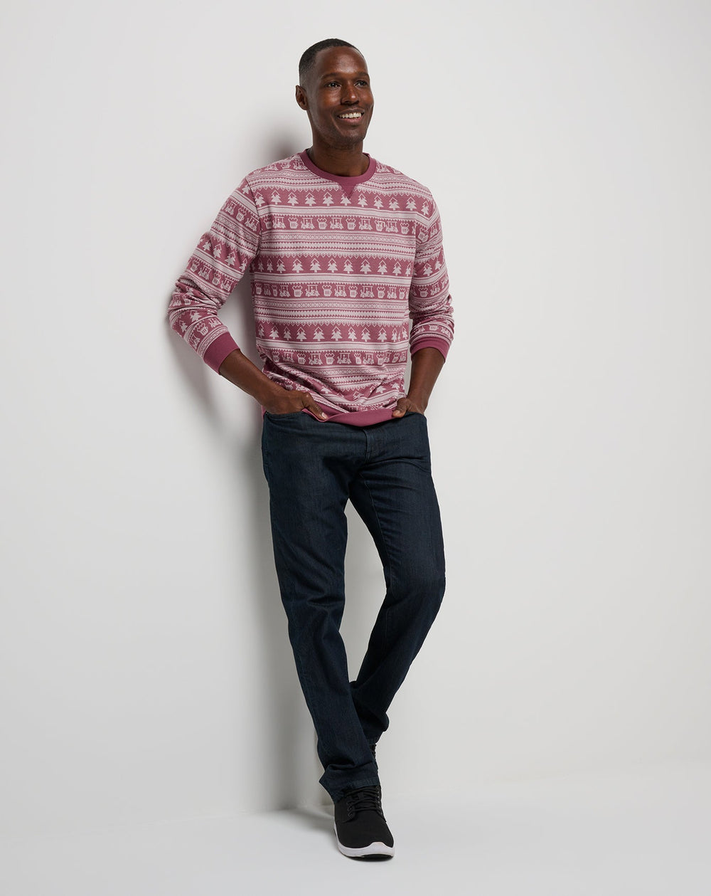 TravisMathew | Family Time Crew - Roan Rouge