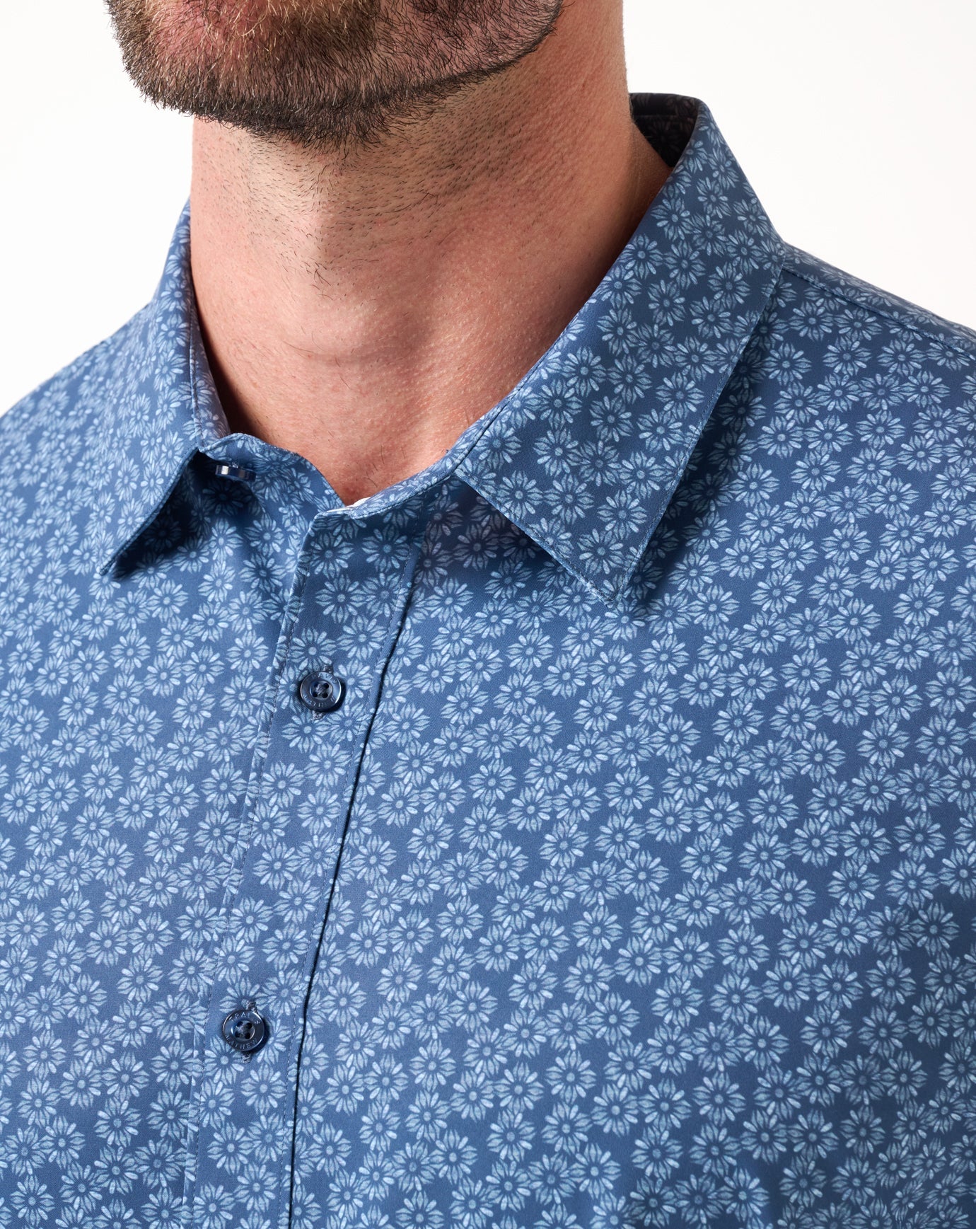 TravisMathew | Techwoven Sunlight Button-Up - Bering Sea