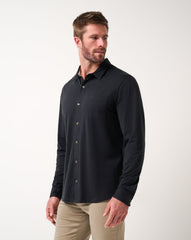 TravisMathew | Comfortknit TM Social Club Button-Up - Black