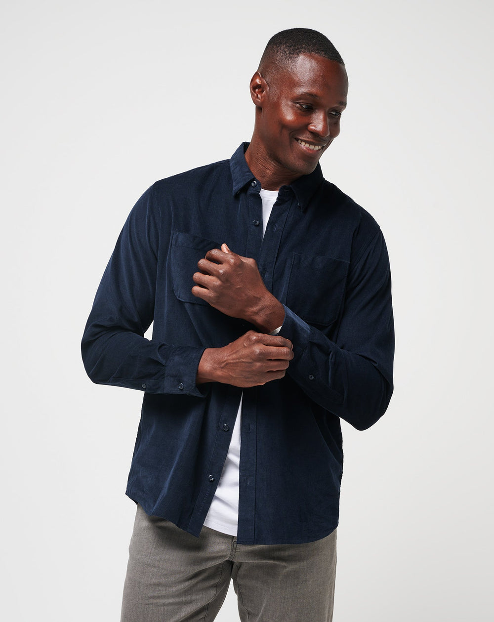 TravisMathew | Barrel Of Laughs Button-Up - Total Eclipse