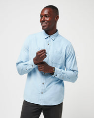 TravisMathew | Barrel Of Laughs Button-Up - Dream Blue