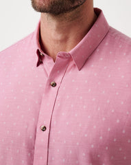 TravisMathew | Early Check In Button-Up - Heather Rose Wine