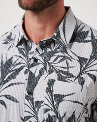 TravisMathew | Light Map Button-Up - Micro Chip