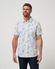 TravisMathew | Souvenir City Button-Up - White