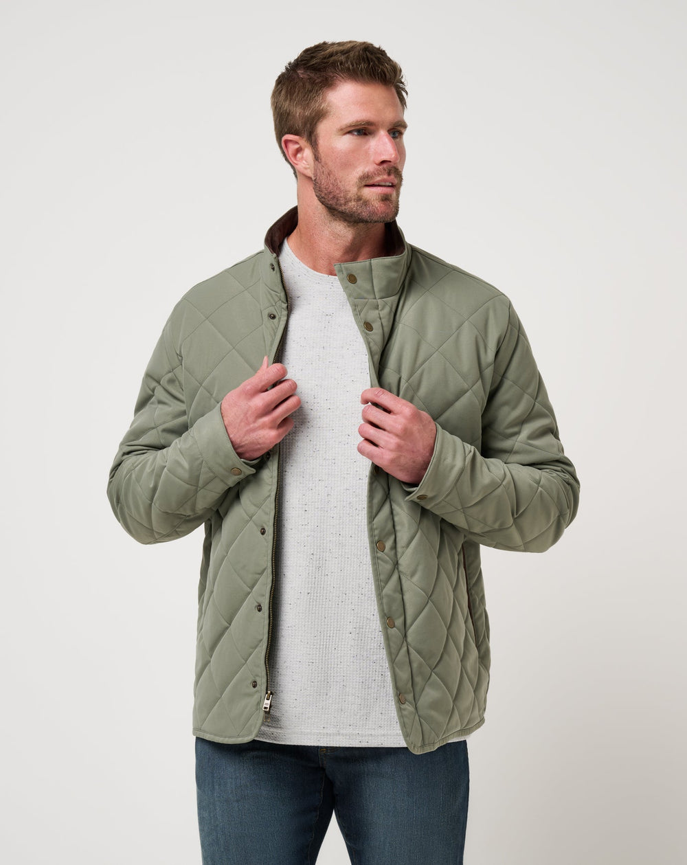 TravisMathew | Highlander Jacket - Dark Olive