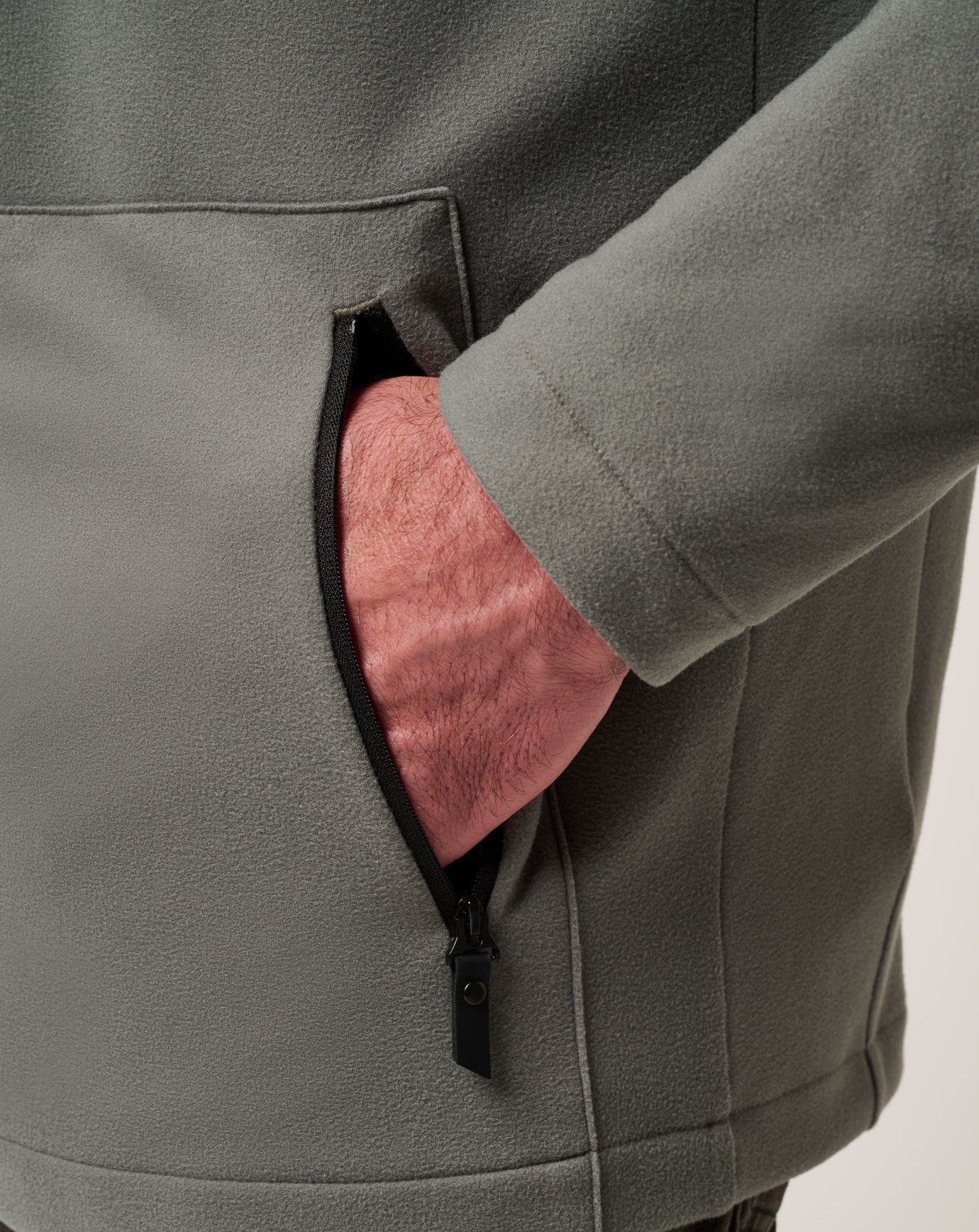 TravisMathew | Quest Polar Full Zip Jacket - Dark Olive