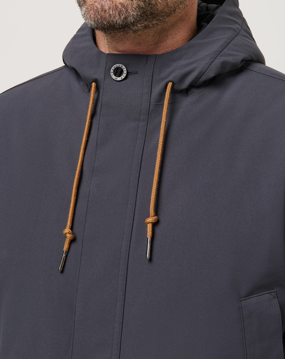 TravisMathew | Mountain Pass Long Jacket - Ebony