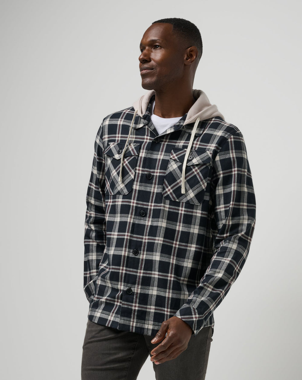 TravisMathew | Baubles Button-Up Hoodie - Black