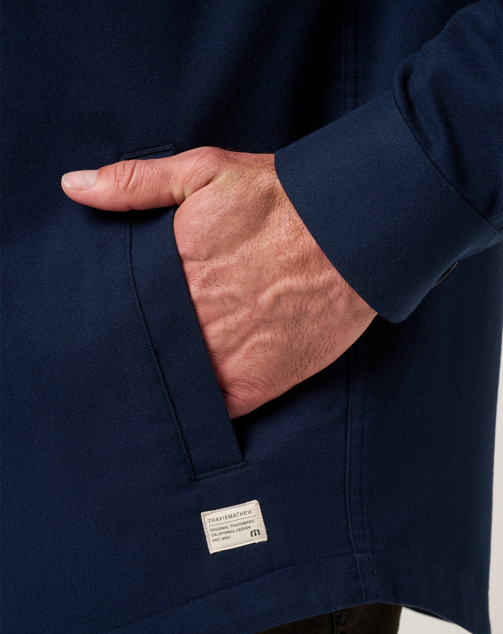 TravisMathew | Wanna Bet Shirt Jacket - Total Eclipse