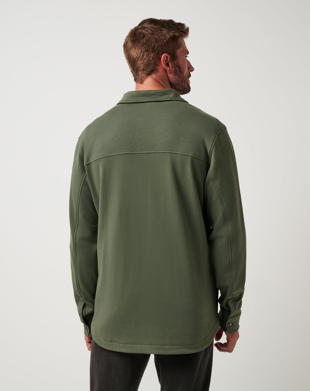 TravisMathew | Cloud Shirt Jacket - Dark Olive