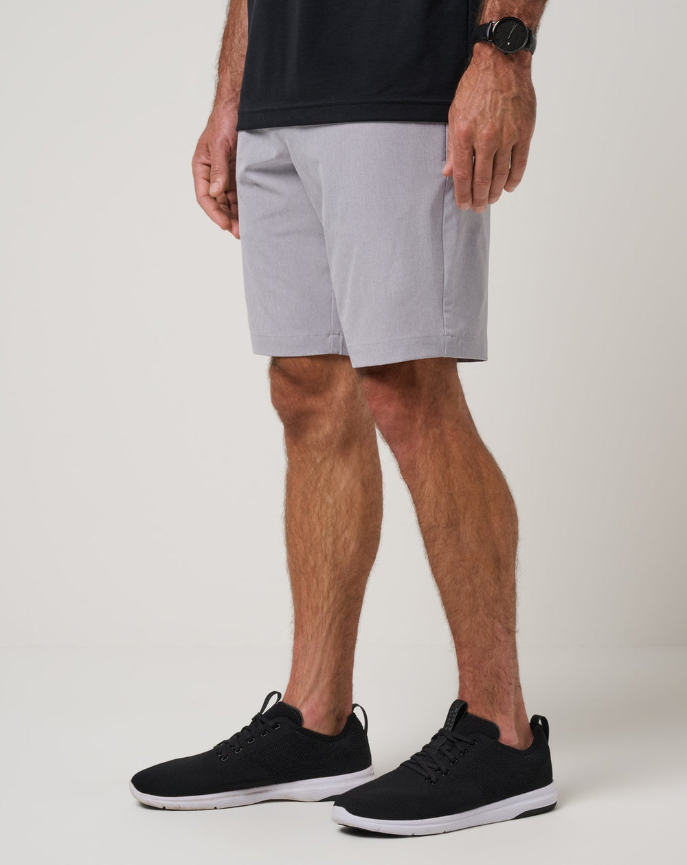 TravisMathew | Beck 2.0 Short 10In - Heather Sleet