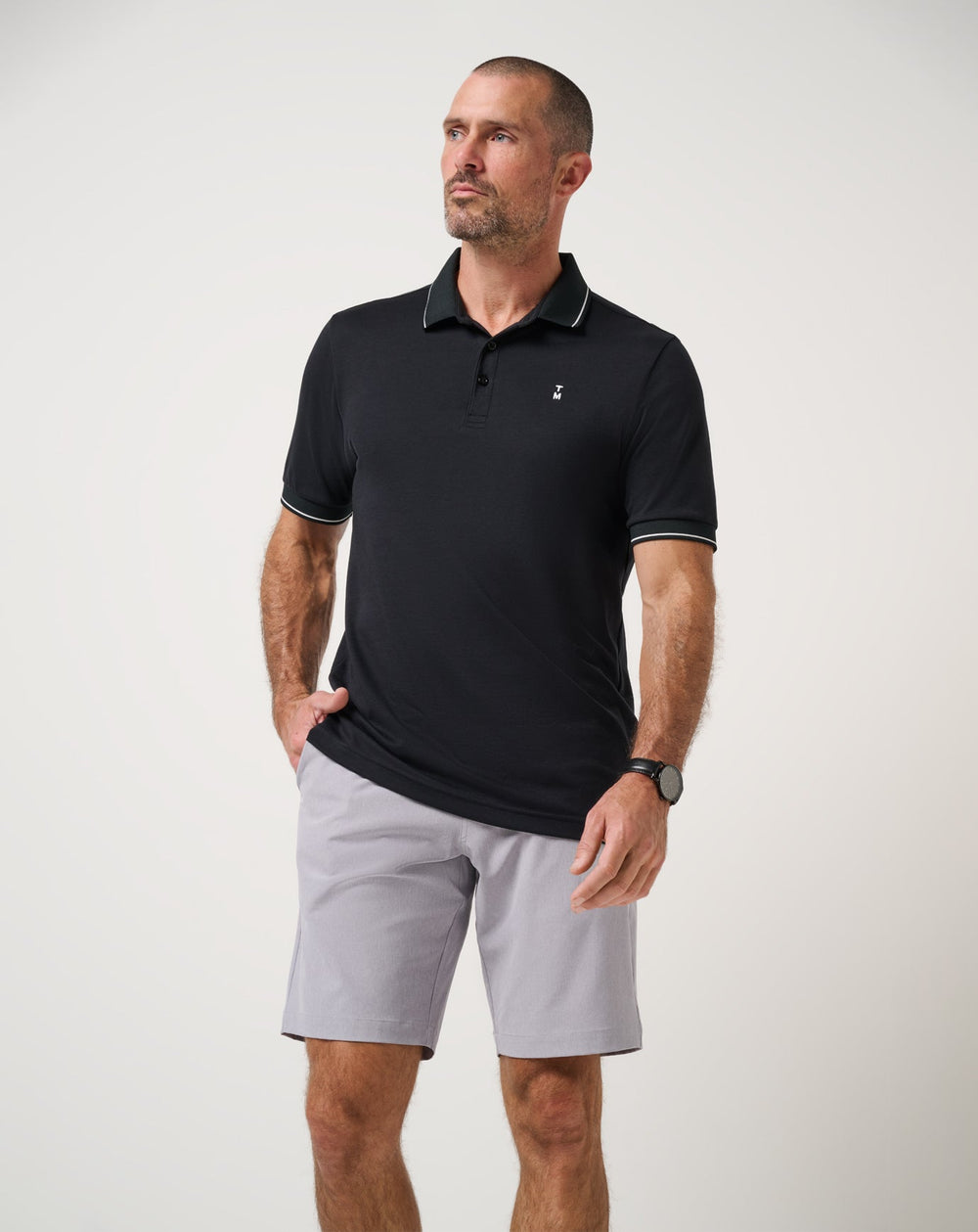 TravisMathew | Beck 2.0 Short 10In - Heather Sleet