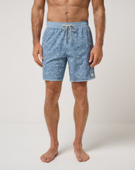 TravisMathew | Tidal Whisper Boardshort 18In - Ash Blue
