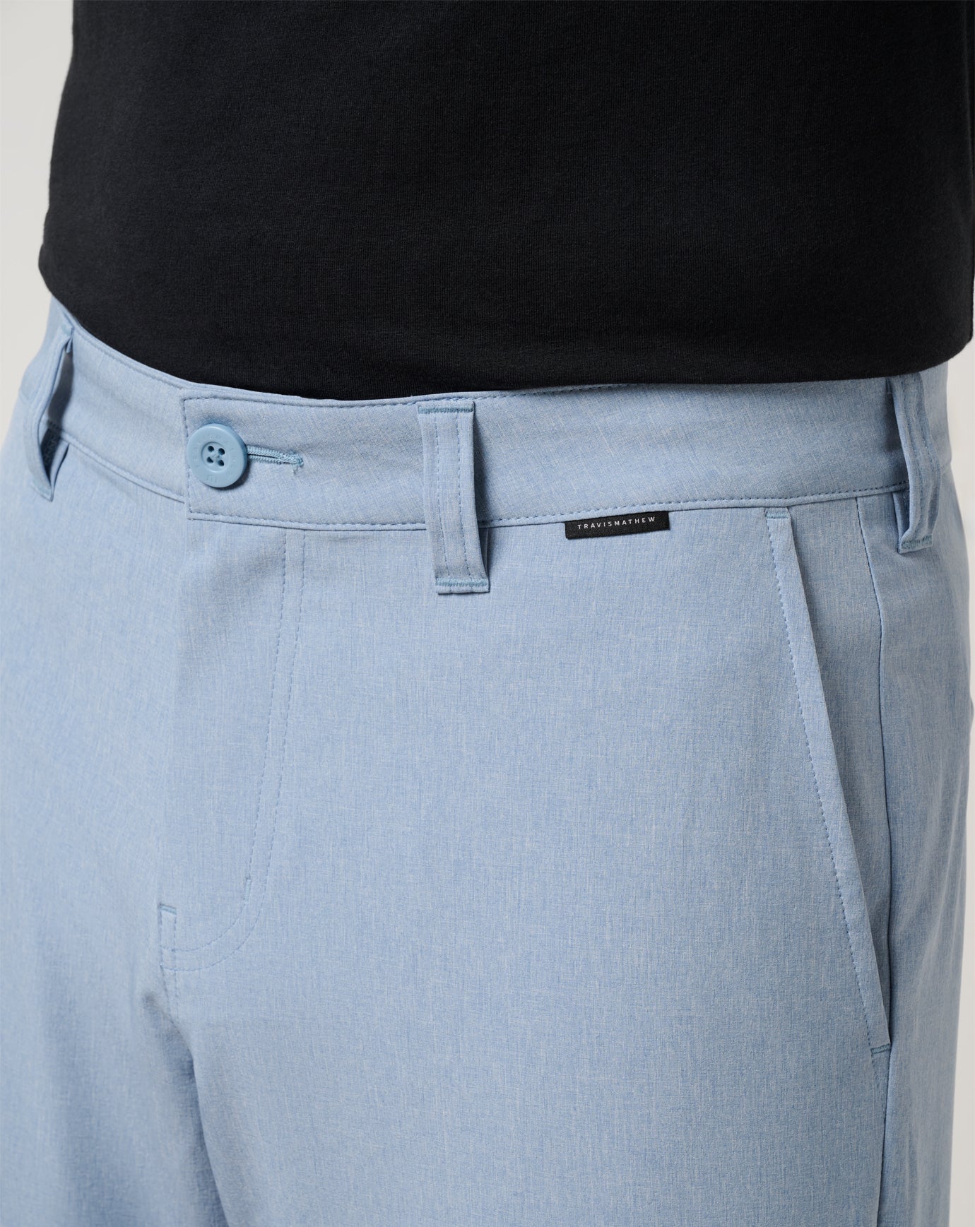 TravisMathew | Beck 2.0 Short 10In - Heather Ash Blue