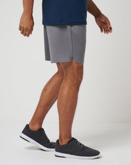 TravisMathew | Fibercloud Short 8In - Heather Grey