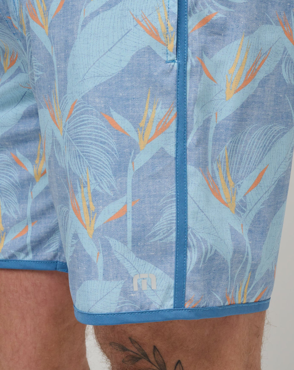 TravisMathew | Lava Tunnels Boardshort - Heather Quiet Harbor
