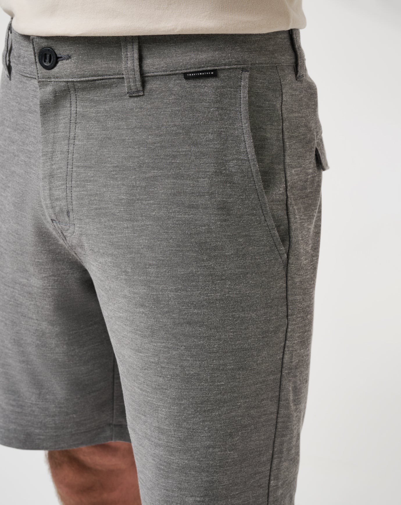 TravisMathew | Adirondack Short 9In - Heather Black