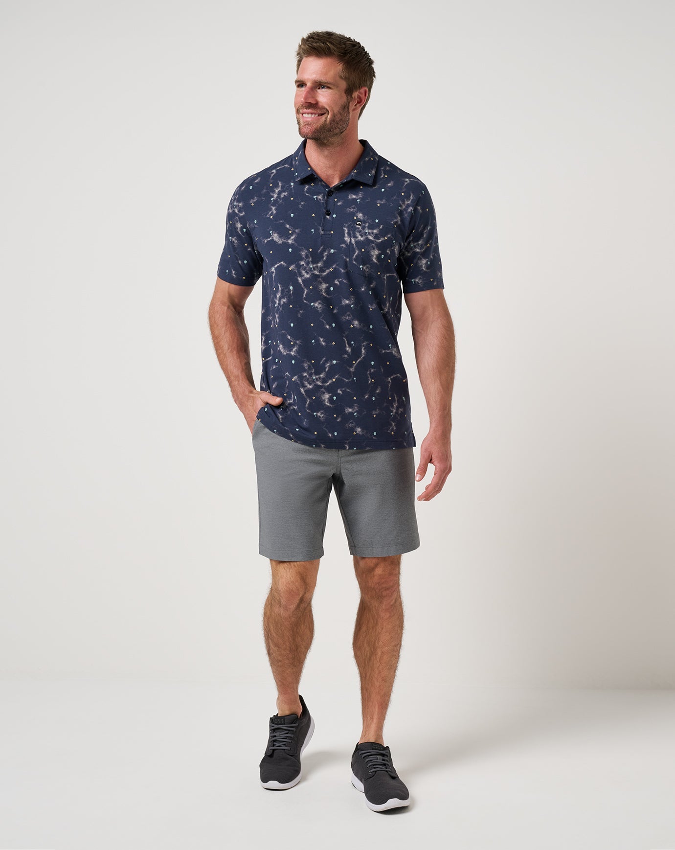 TravisMathew | Call An Audible Short 9In - Quiet Shade