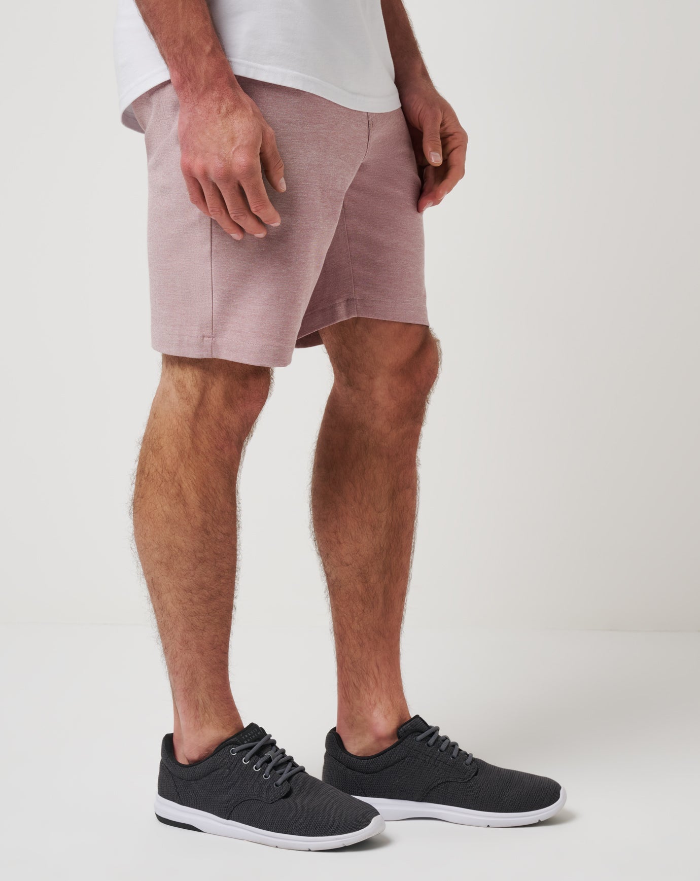 TravisMathew | Adirondack Short 9In - Heather Roan Rouge