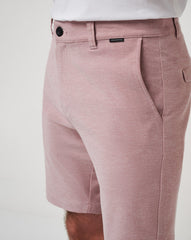 TravisMathew | Adirondack Short 9In - Heather Roan Rouge