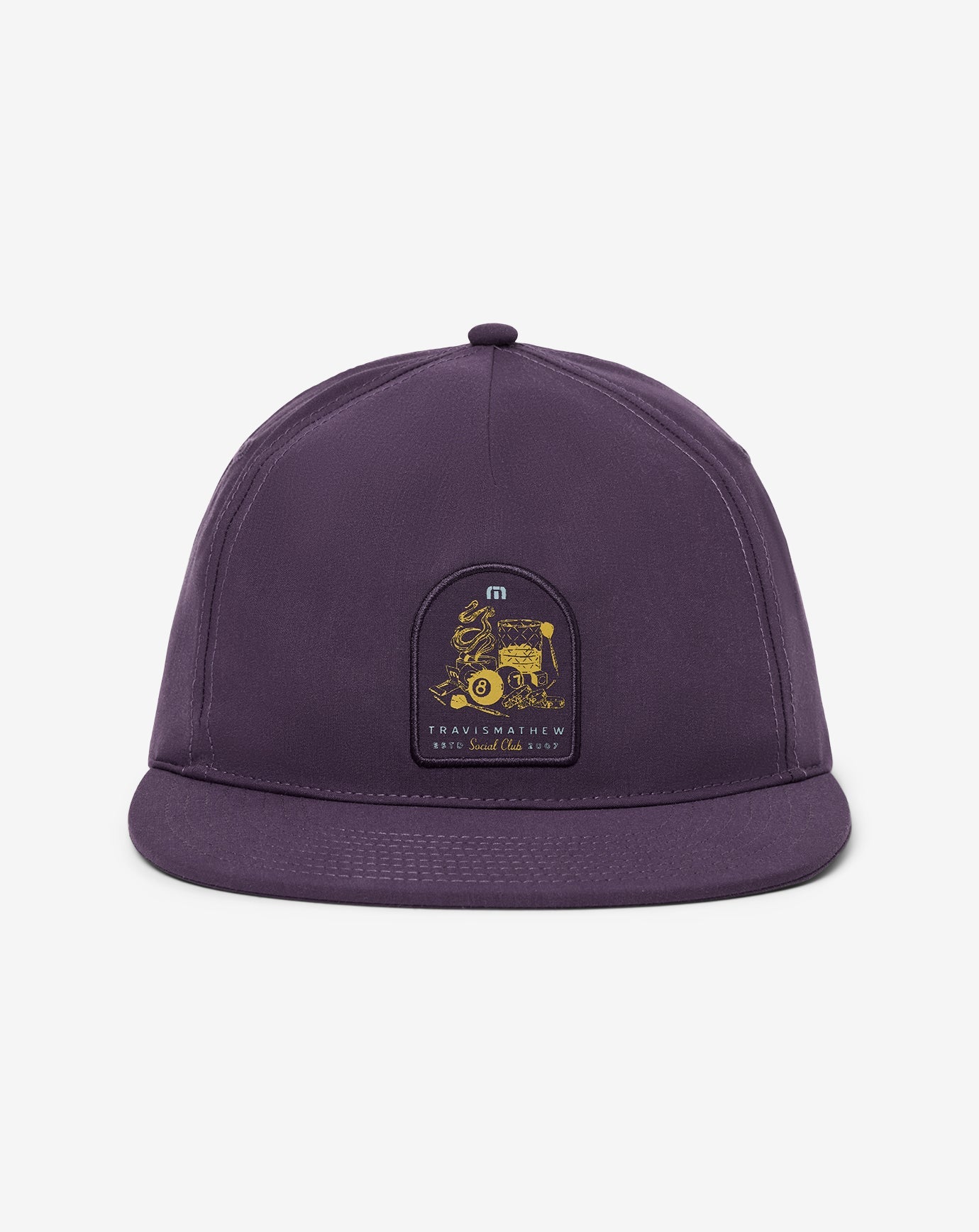 TravisMathew | Social Hour Snapback Hat - Purple Velvet