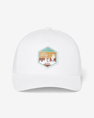 TravisMathew | High Desert Horizon Snapback Hat - White