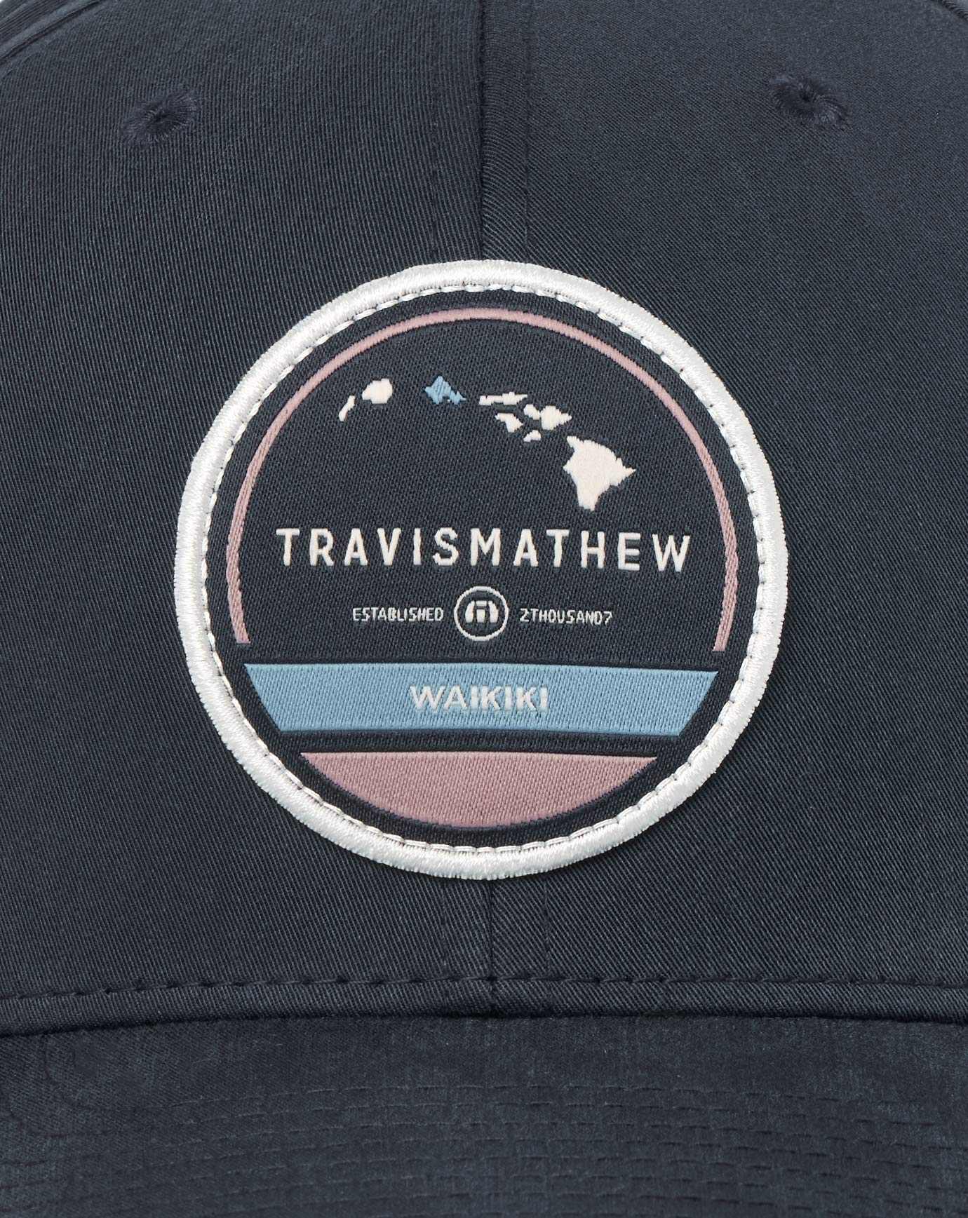 TravisMathew | The Forbidden Isle 3.0 Waikiki Snapback Hat - Total Eclipse