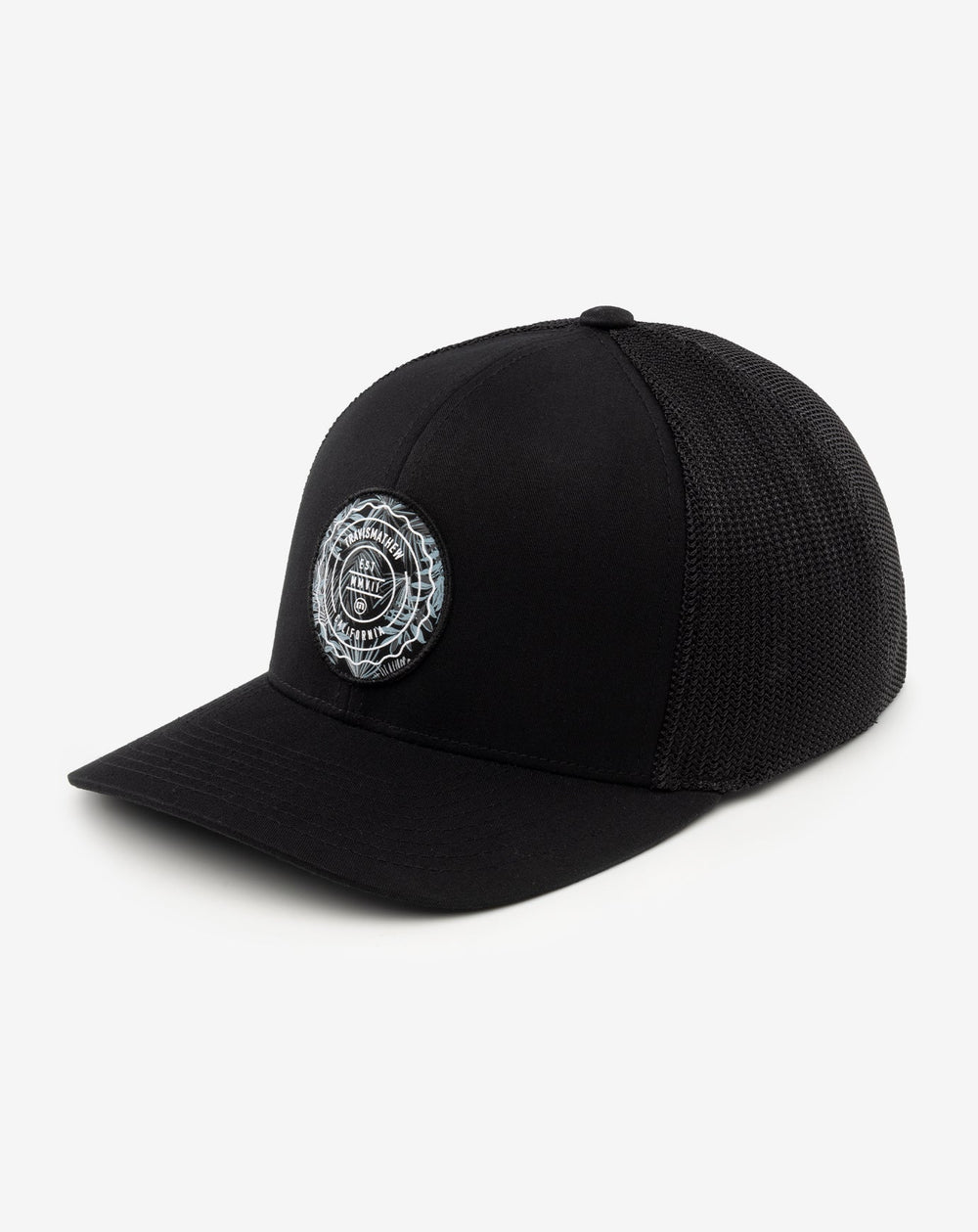 TravisMathew | The Patch Floral Snapback Hat - Black