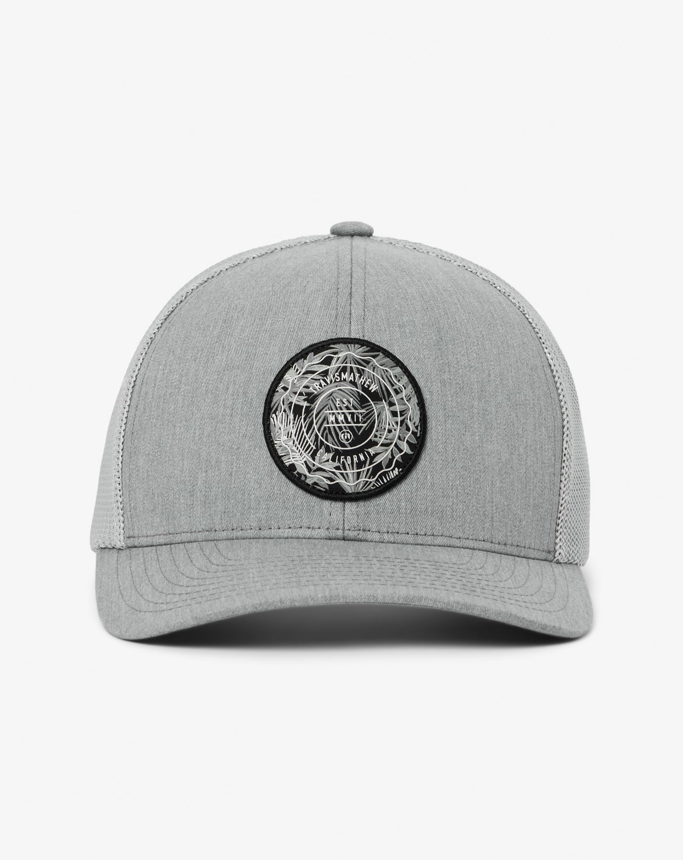 TravisMathew | The Patch Floral Snapback Hat - Heather Grey