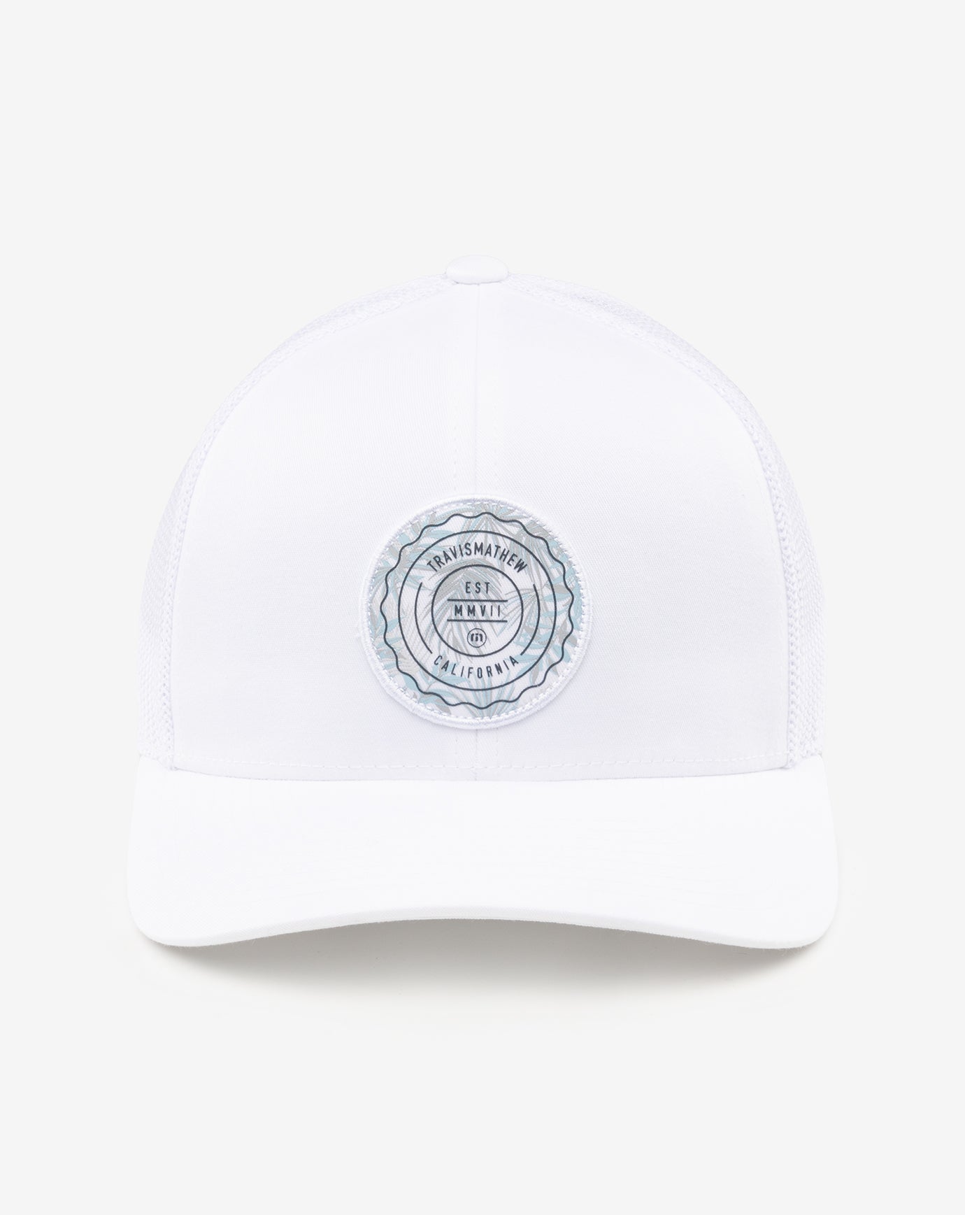 TravisMathew | The Patch Floral Snapback Hat - White
