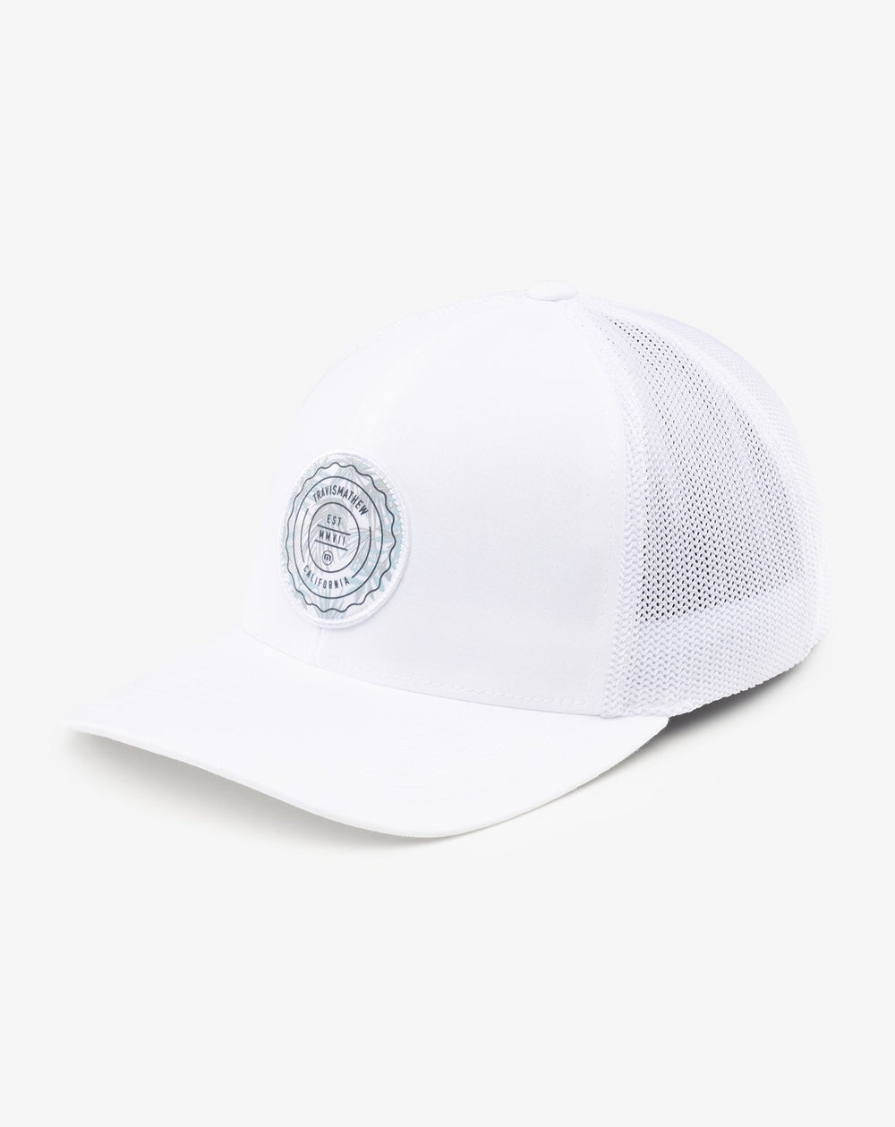 TravisMathew | The Patch Floral Snapback Hat - White