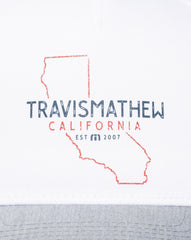 TravisMathew | Almost Weather Snapback Hat - White