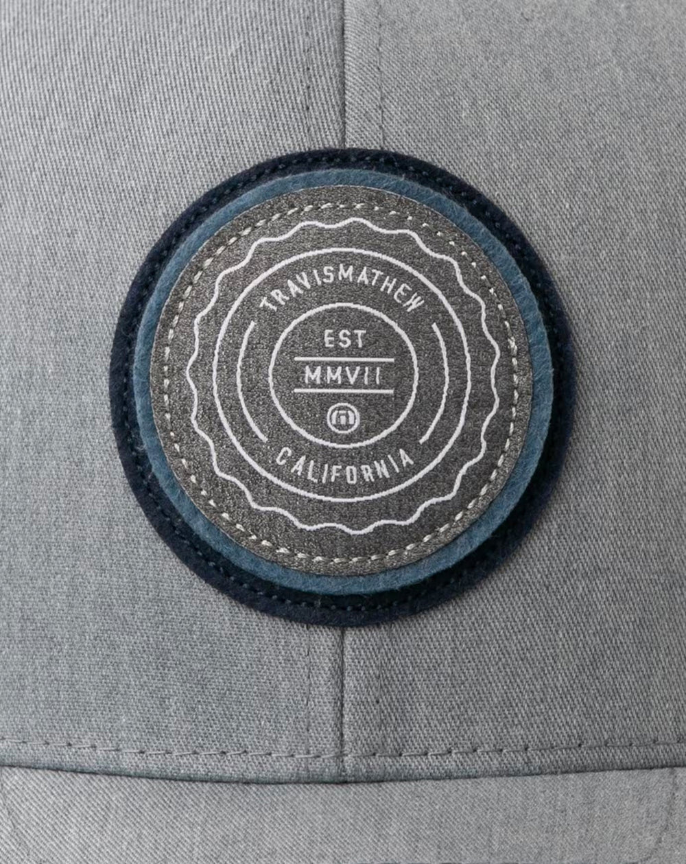 TravisMathew | The Patch Snapback Hat - Heather Grey
