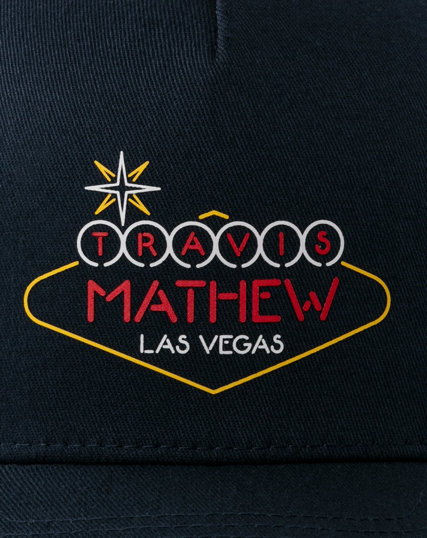 TravisMathew | Neon Magic Snapback Hat - Dark Blue