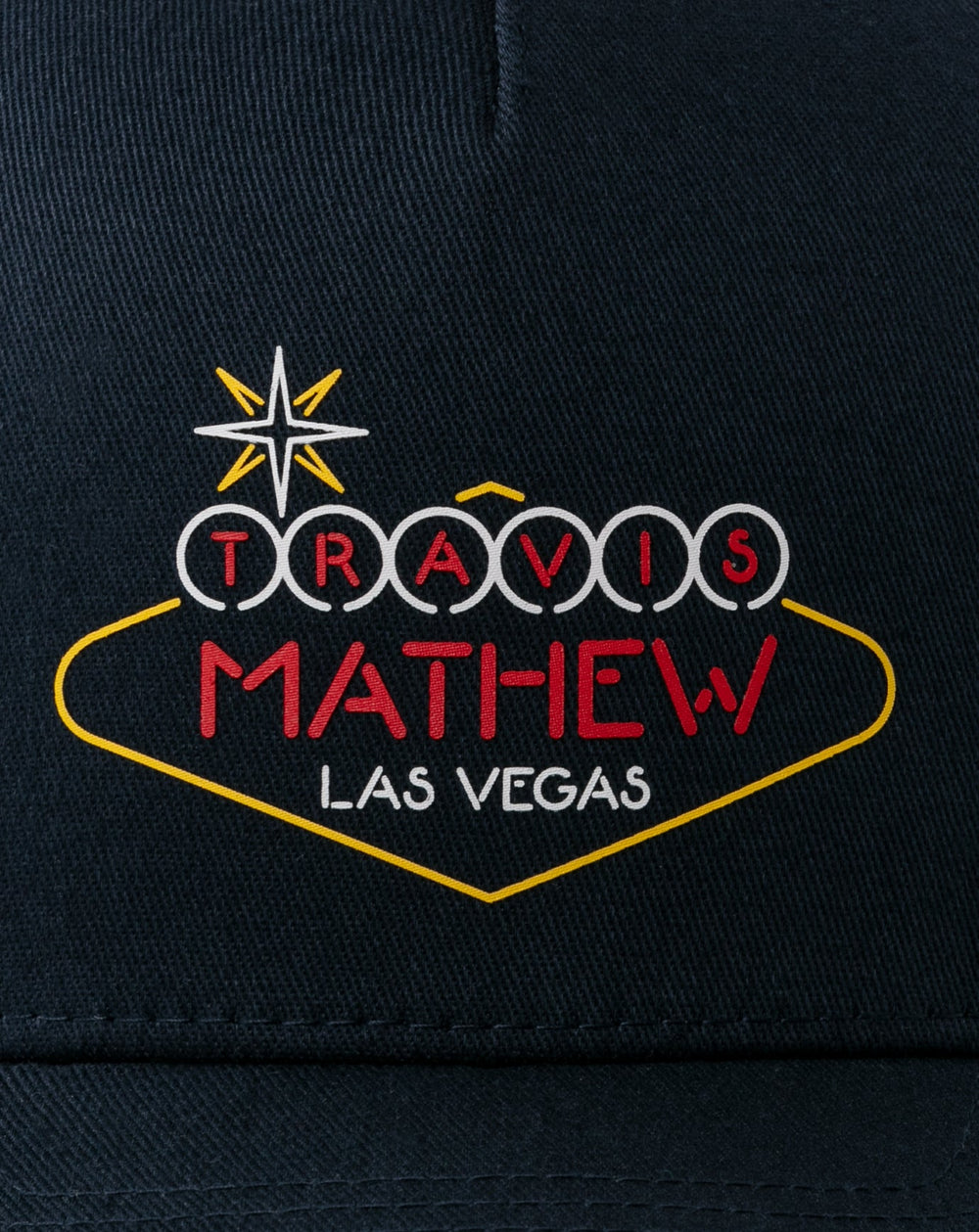 TravisMathew | Neon Magic Snapback Hat - Dark Blue