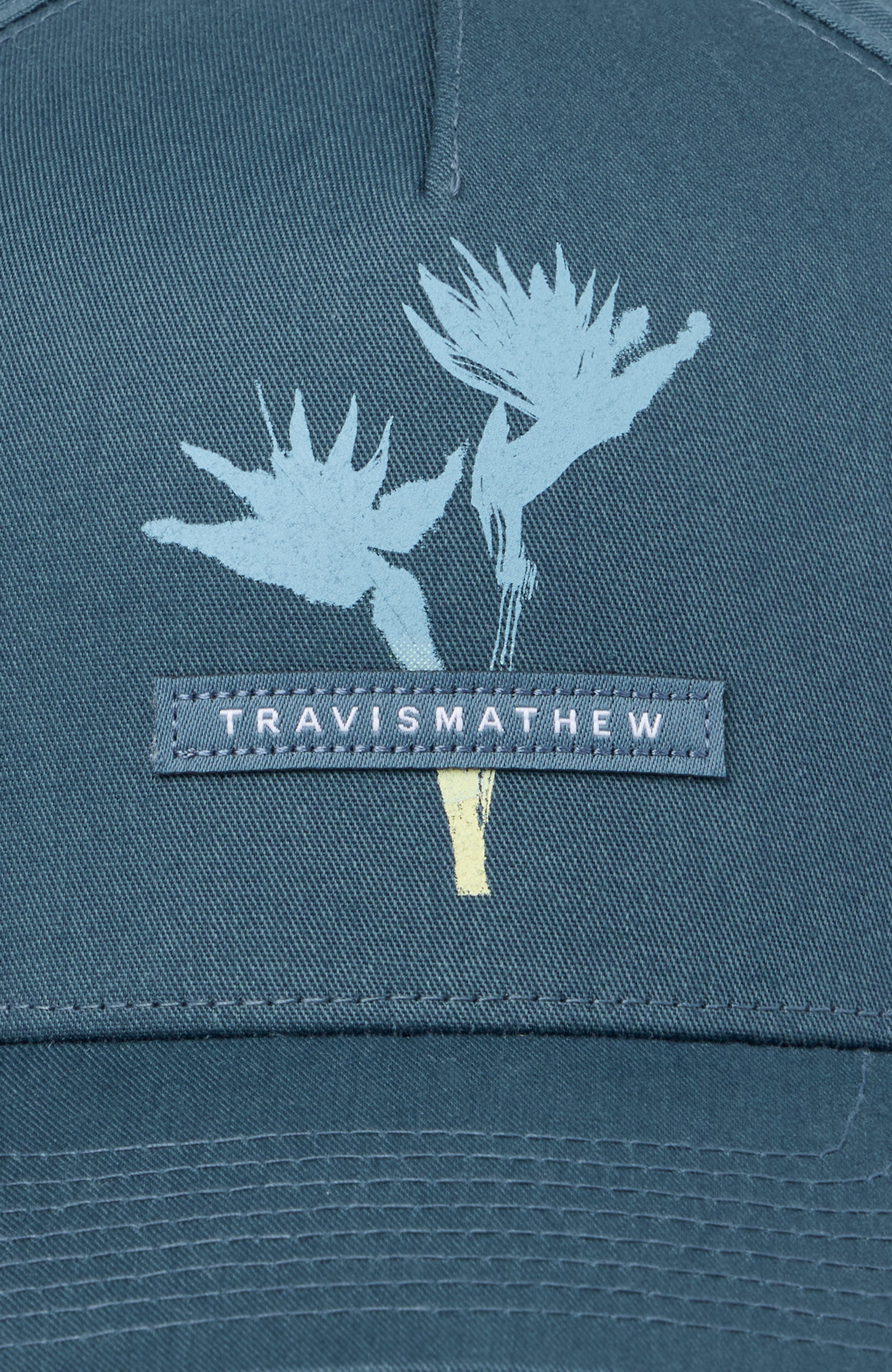 TravisMathew | Change Of Topic Snapback Hat - Dark Teal