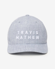 TravisMathew | Rockdale Snapback Hat - Heather Light Blue