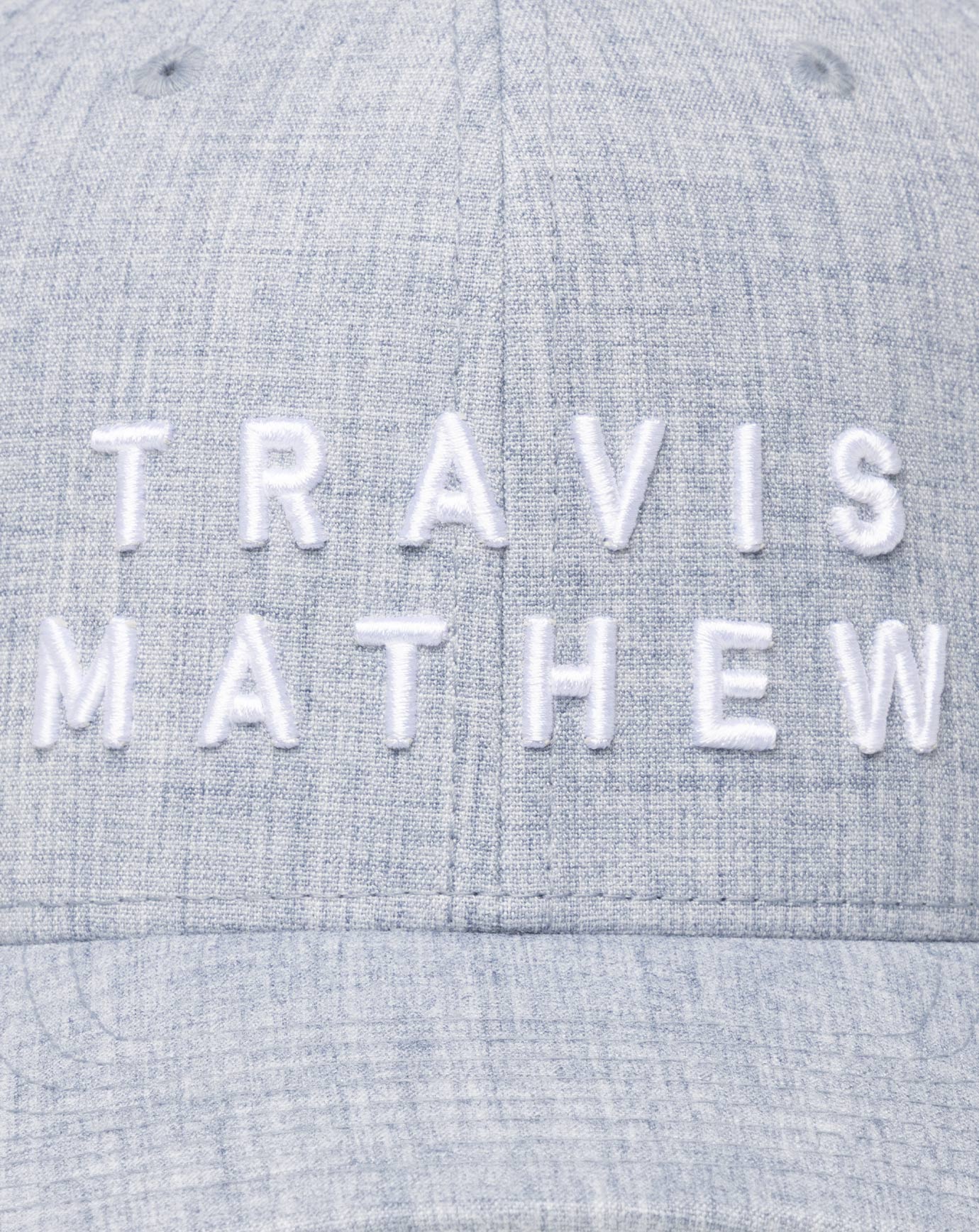 TravisMathew | Rockdale Snapback Hat - Heather Light Blue
