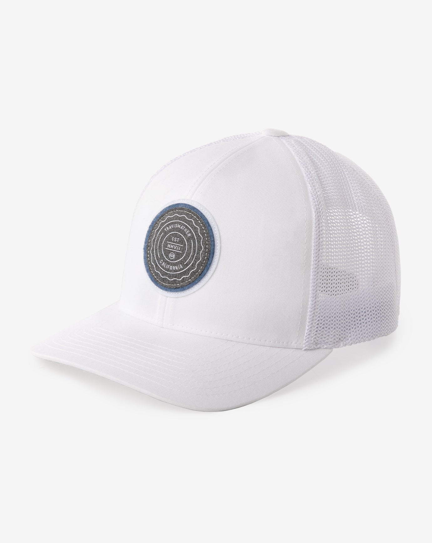 TravisMathew | The Patch Snapback Hat - White
