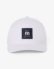 TravisMathew | Final Boarding Snapback Hat - White
