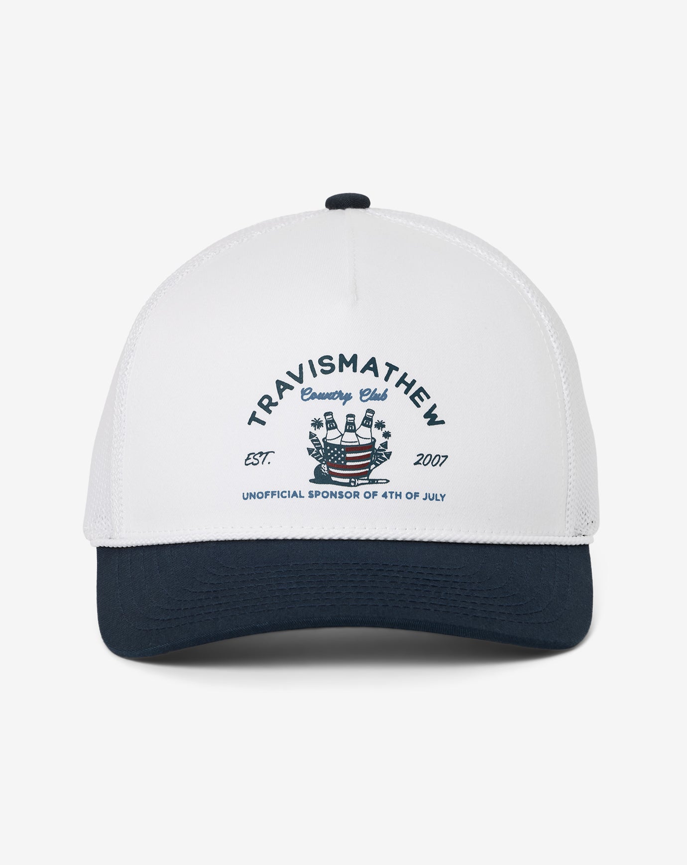TravisMathew | Firecracker Fiesta Snapback Hat - White