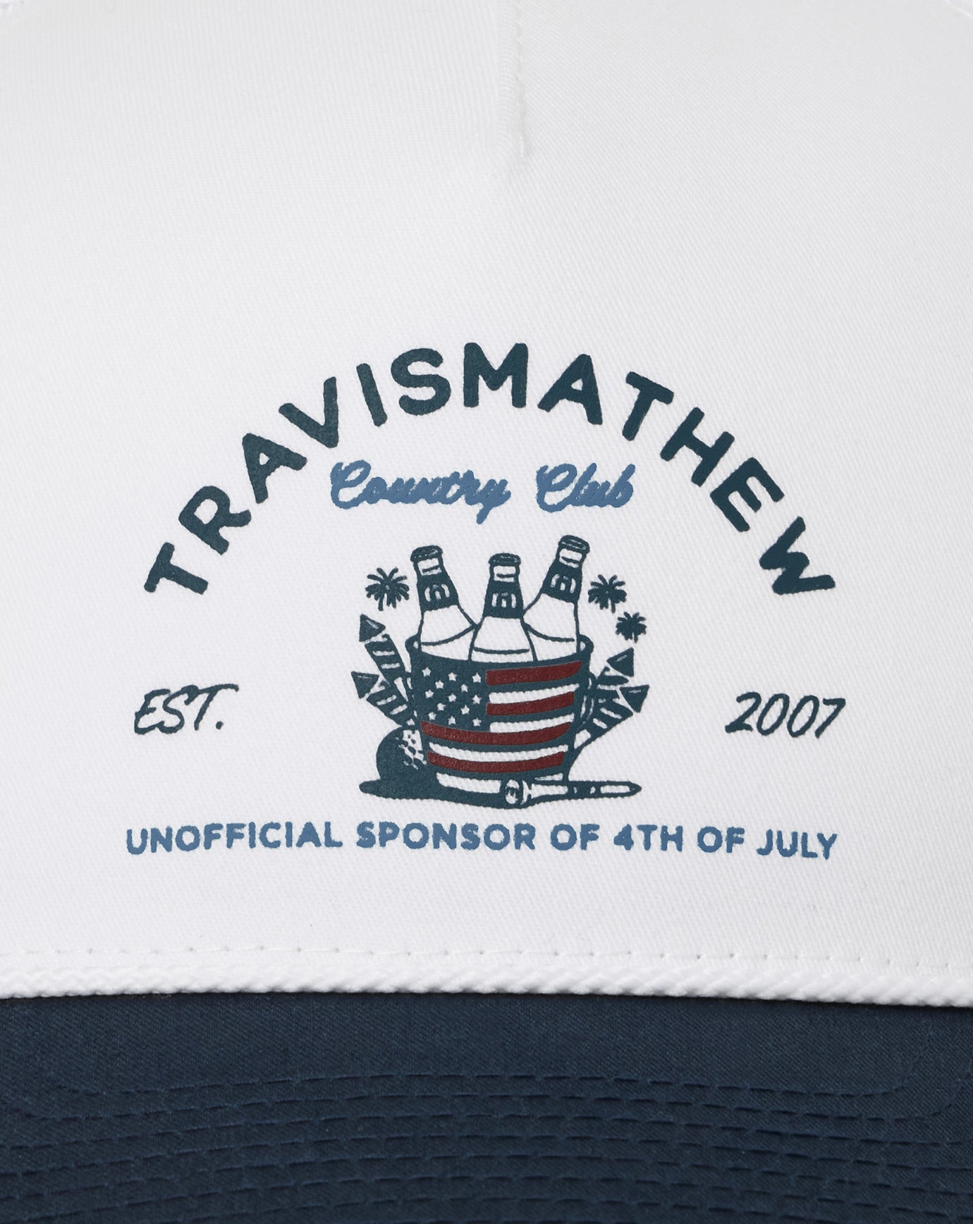 TravisMathew | Firecracker Fiesta Snapback Hat - White