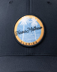 TravisMathew | Stingray Shuffle Snapback Hat - Blue Nights