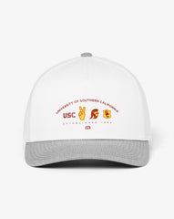 TravisMathew | USC Defensive Line Snapback Hat - White