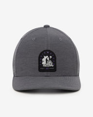 TravisMathew | Myths And Legends Snapback Hat - Heather Grey Pinstripe