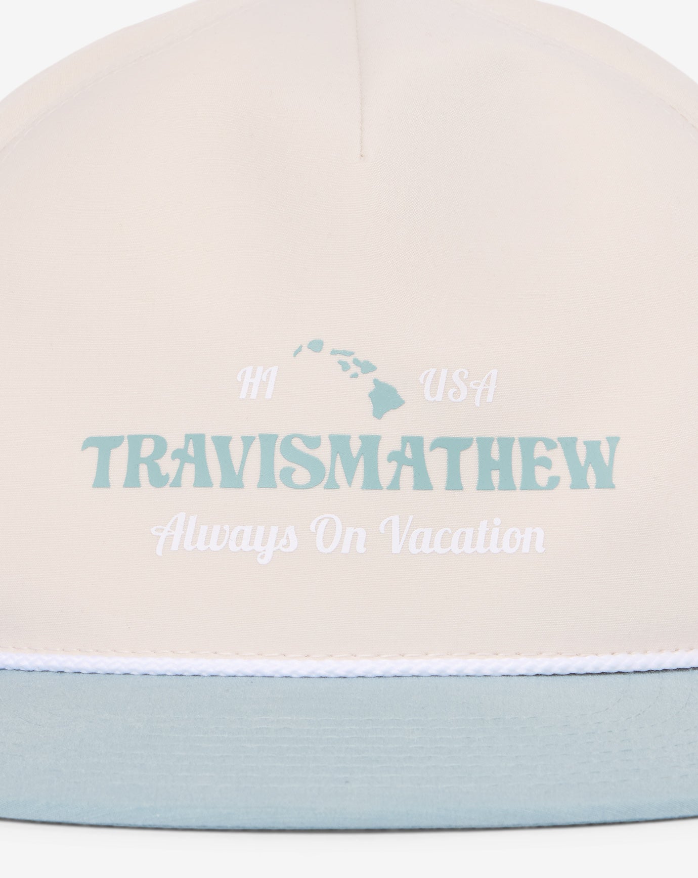 TravisMathew | Helm Hopper Snapback Hat - Moonbeam