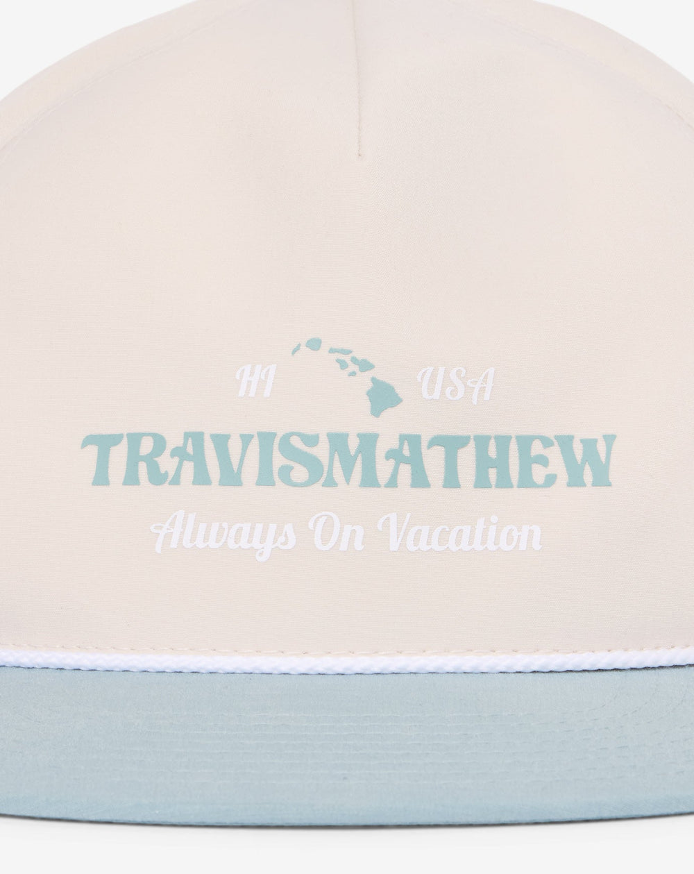 TravisMathew | Helm Hopper Snapback Hat - Moonbeam