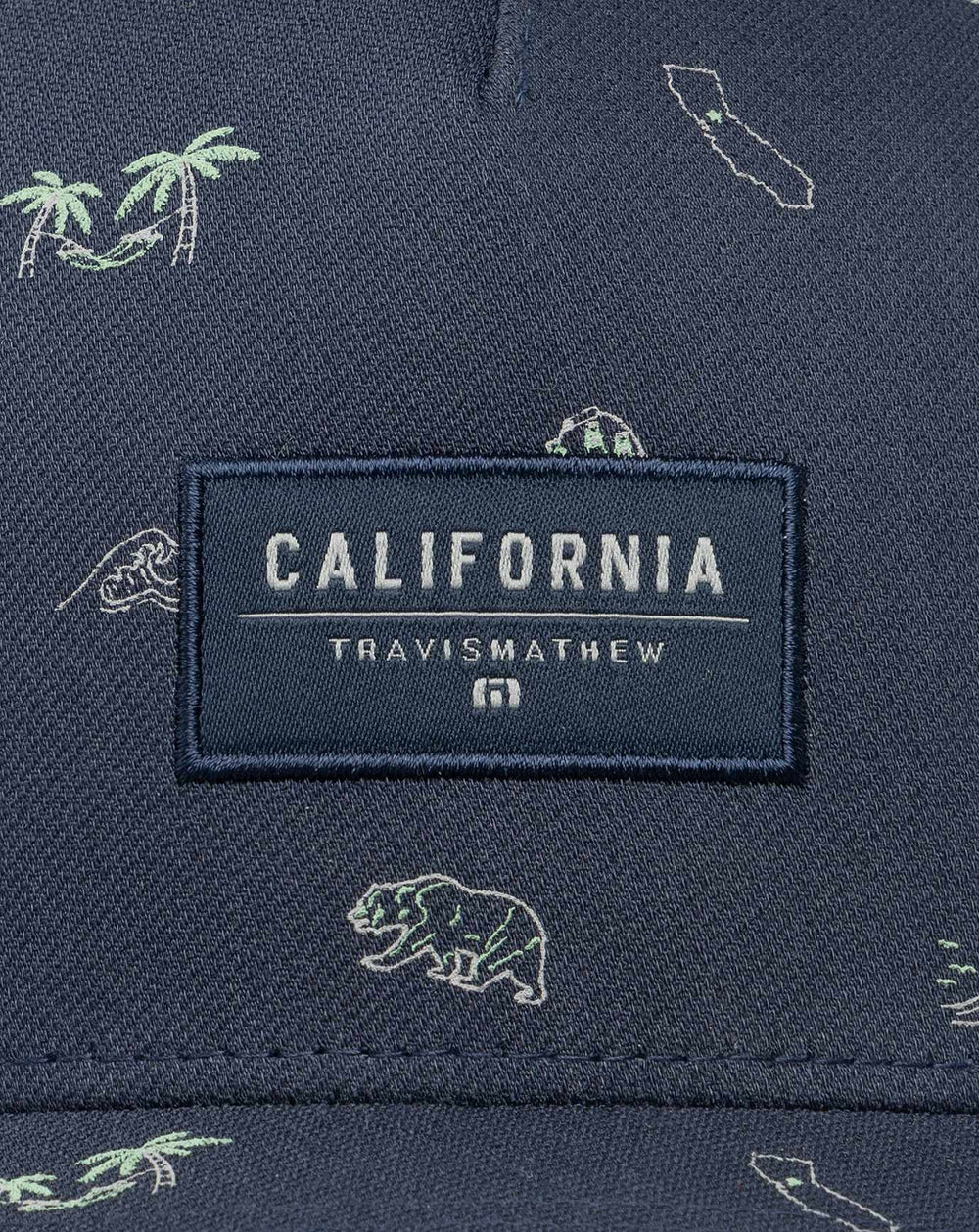 TravisMathew | Sausalito Snapback Hat - Blue Nights